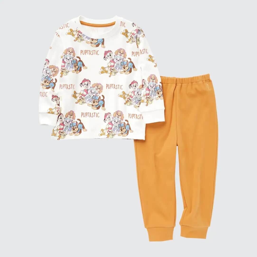 

Пижама Uniqlo Toddler Paw Patrol Ut, светло-бежевый