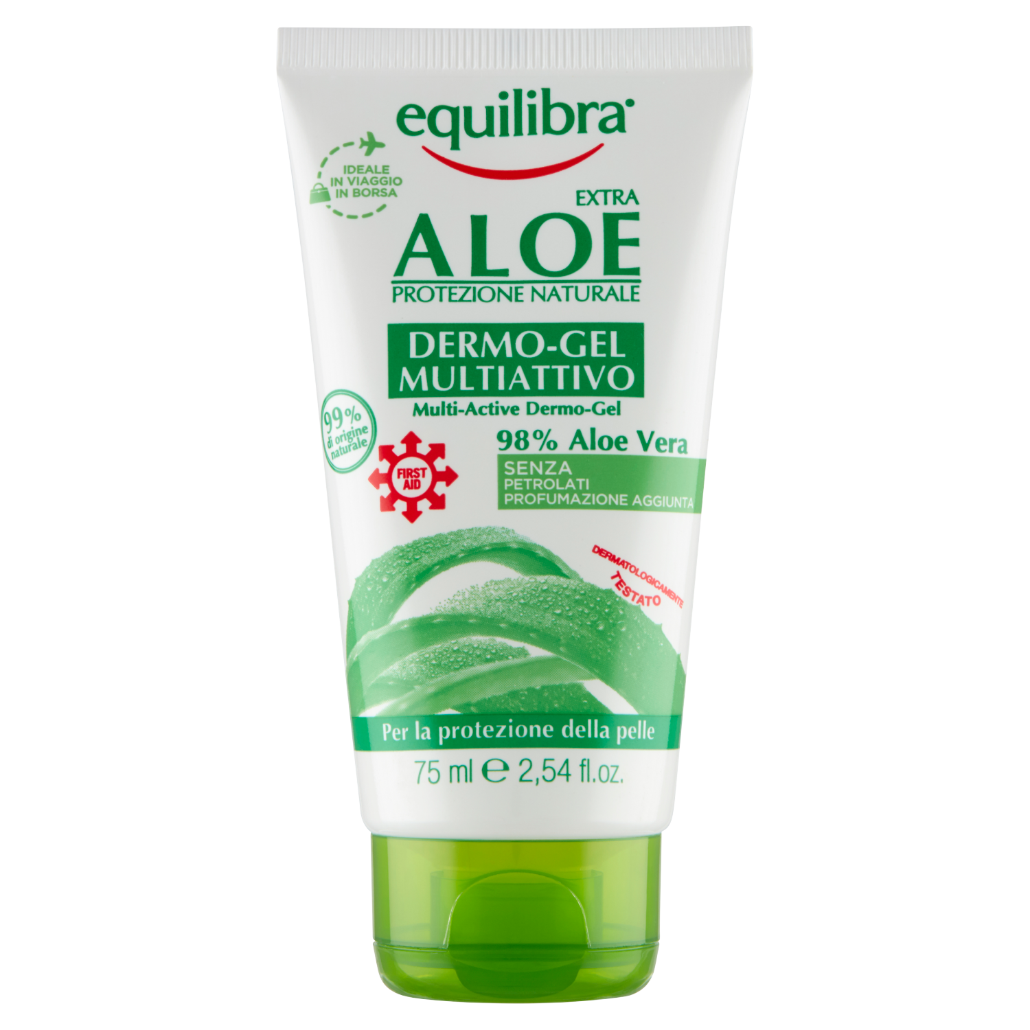 цена Equilibra Aloe многофункциональный гель для лица и тела, 75 мл