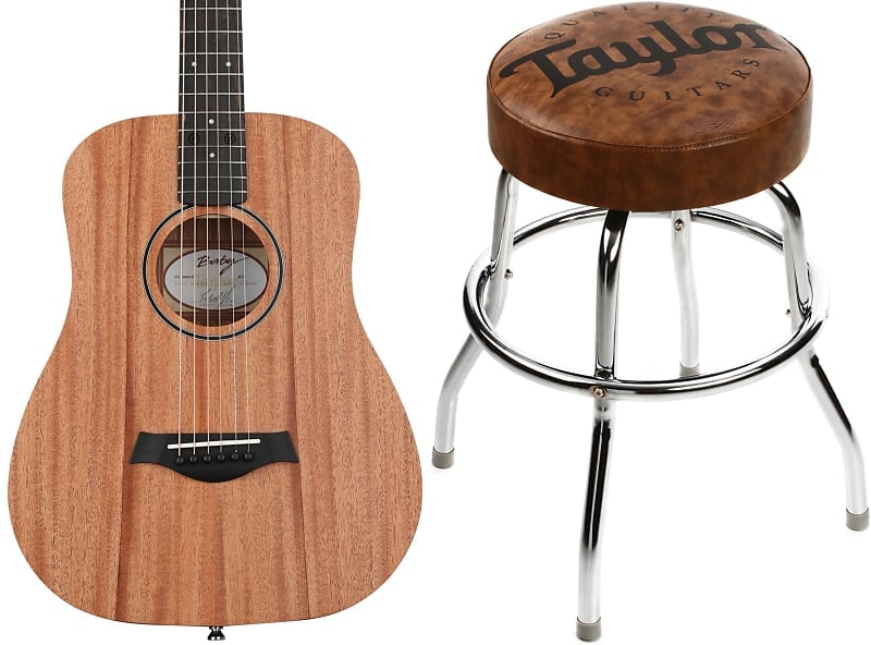 

Акустическая гитара Taylor Baby Mahogany BT2 - комплект из натурального красного дерева с барным стулом с логотипом Taylor Brown - 24" FB01005000000141000=1 1510=1