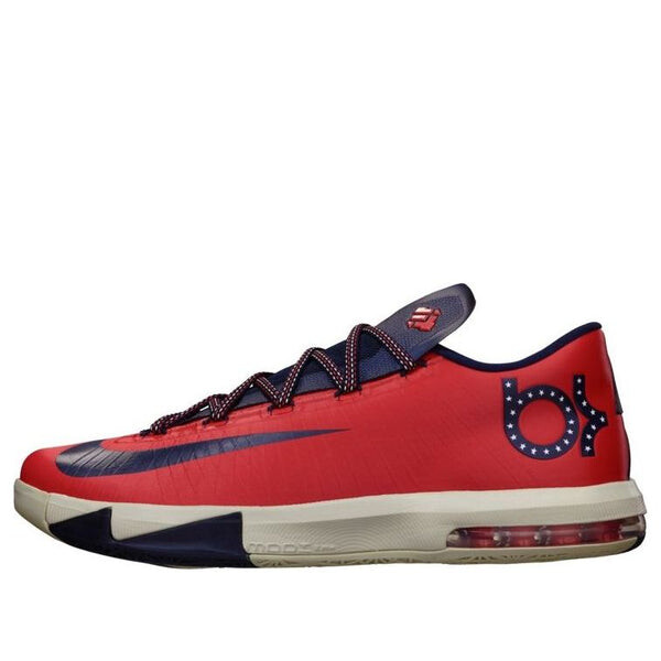 

Кроссовки кд 6 Nike, красный