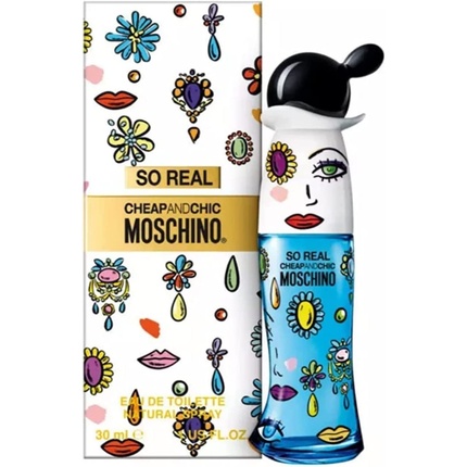 Туалетная вода Moschino Cheap And Chic So Real, натуральный спрей, 30 мл туалетная вода 4 9 мл moschino so real cheap