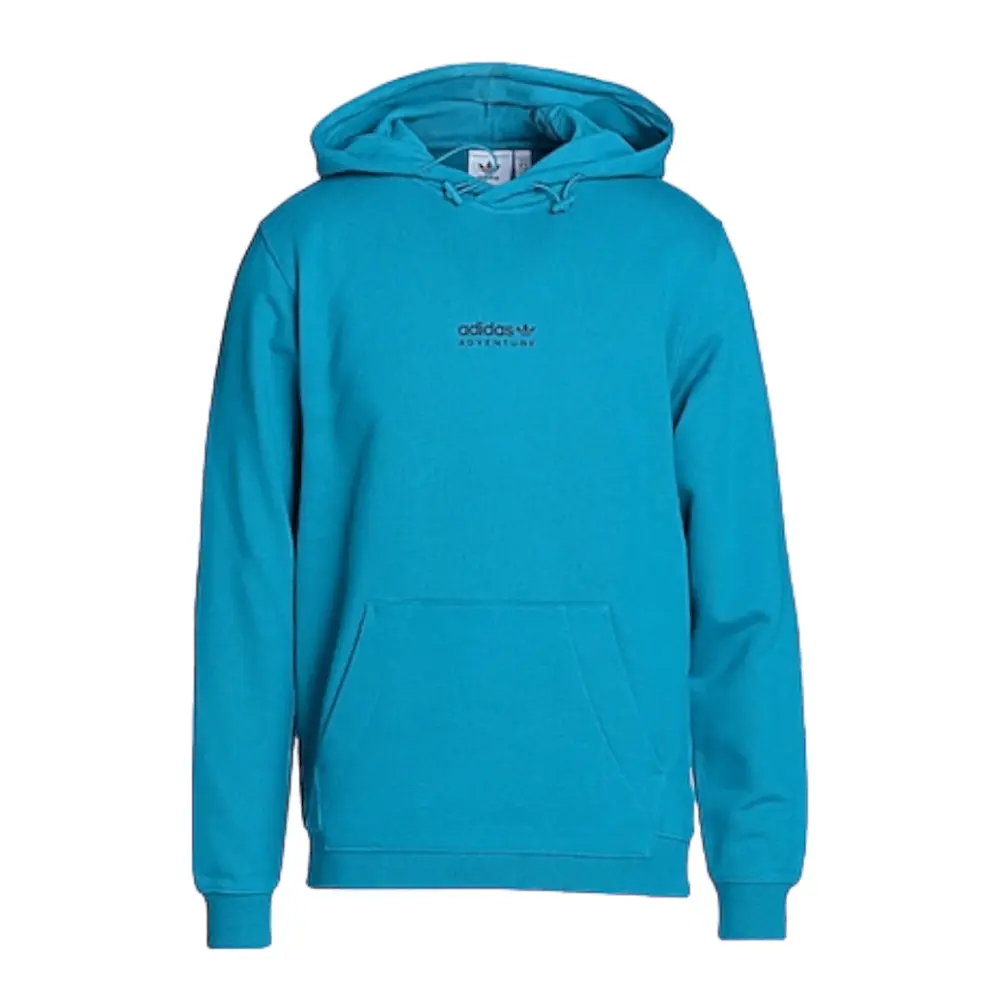 

Толстовка Adidas Originals Stacked Trefoil Earth, голубой, Синий