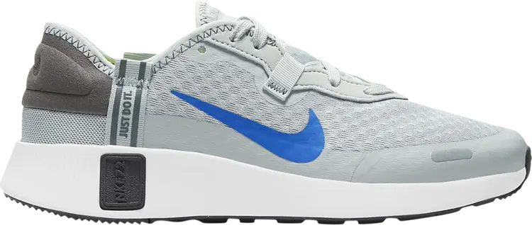 

Кроссовки Nike Reposto GS 'Grey Fog Game Royal', черный