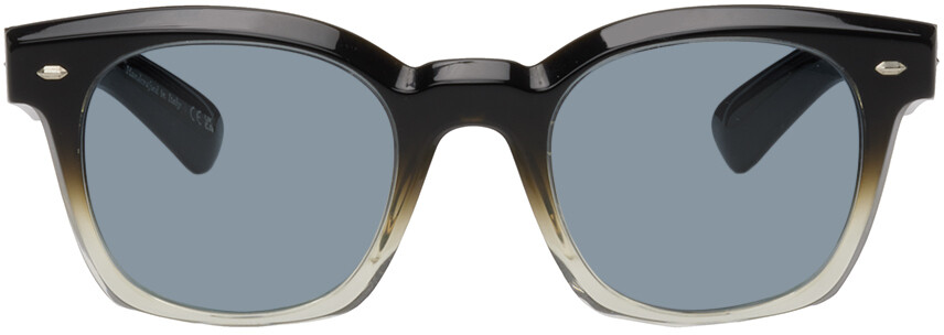 

Черные солнцезащитные очки Merceaux Oliver Peoples