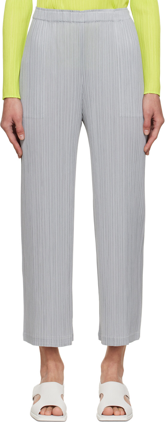 

Серые брюки Forward 1 Pleats Please Issey Miyake