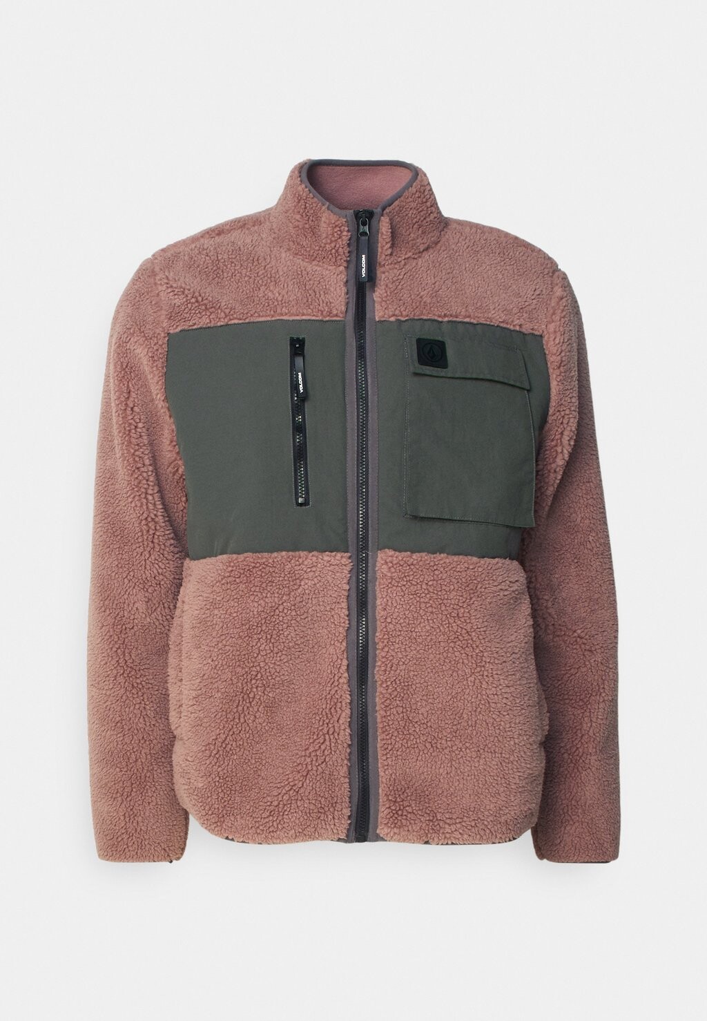 

Флисовая куртка STORM STONE ZIP Volcom, бордово-коричневый