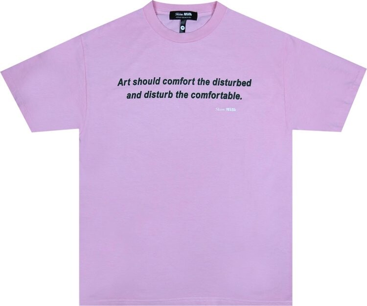

Футболка Skim Milk Art Should Comfort Tee 'Light Pink', розовый