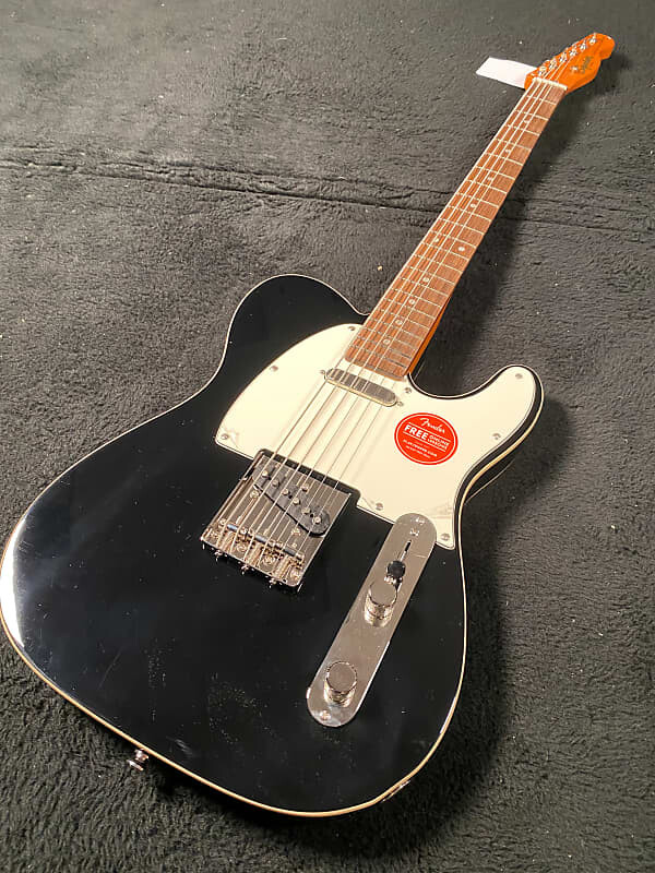 

Classic Vibe Baritone Custom BlackTelecaster #ISSL21009044 (8 фунтов, 1,7 унции) Squier Baritone Telecaster