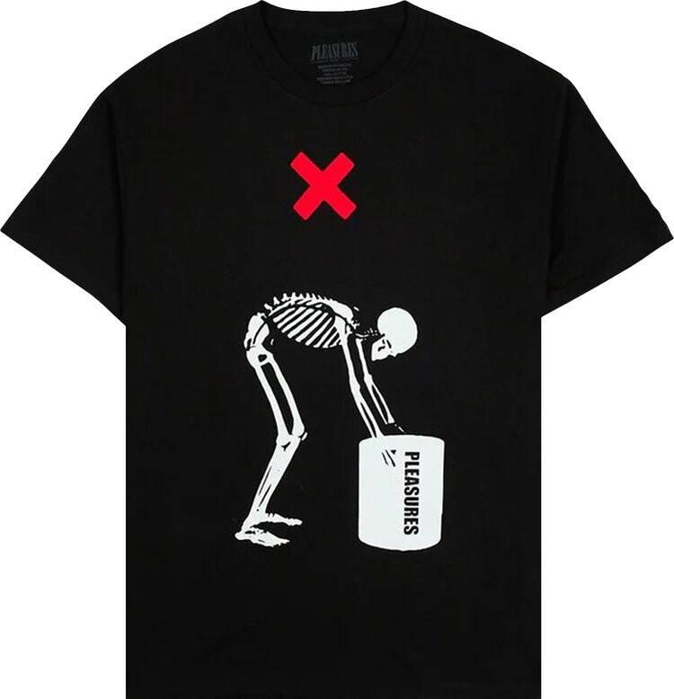 

Футболка Pleasures Heavy T-Shirt 'Black', черный