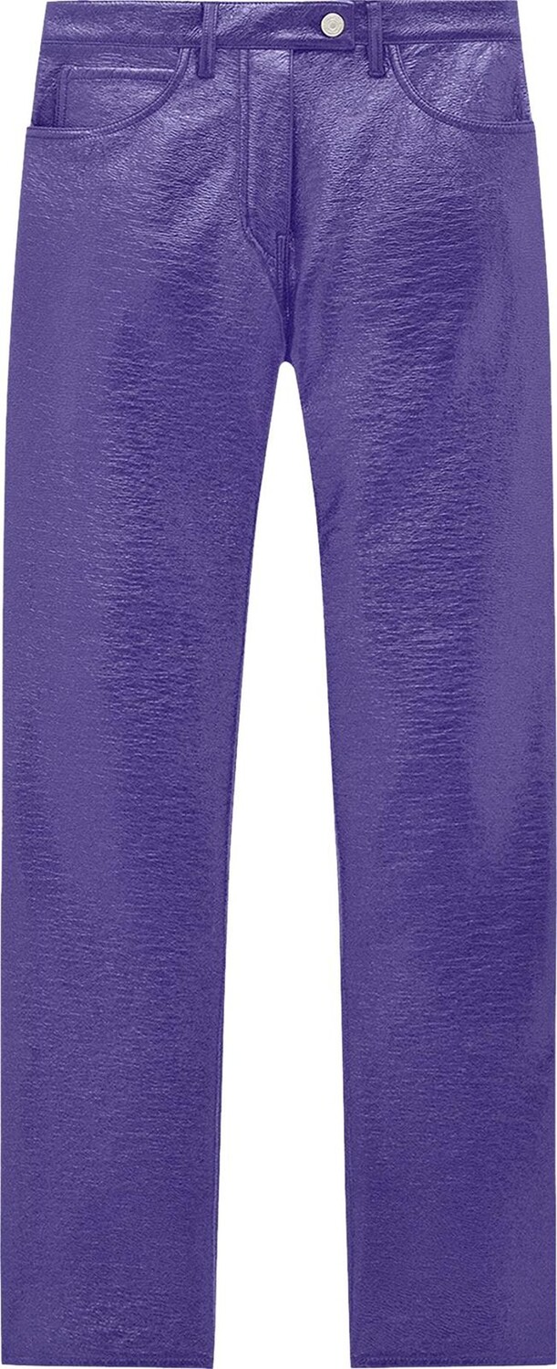 

Брюки Courrèges Vinyl Pants 'Ultraviolet', фиолетовый
