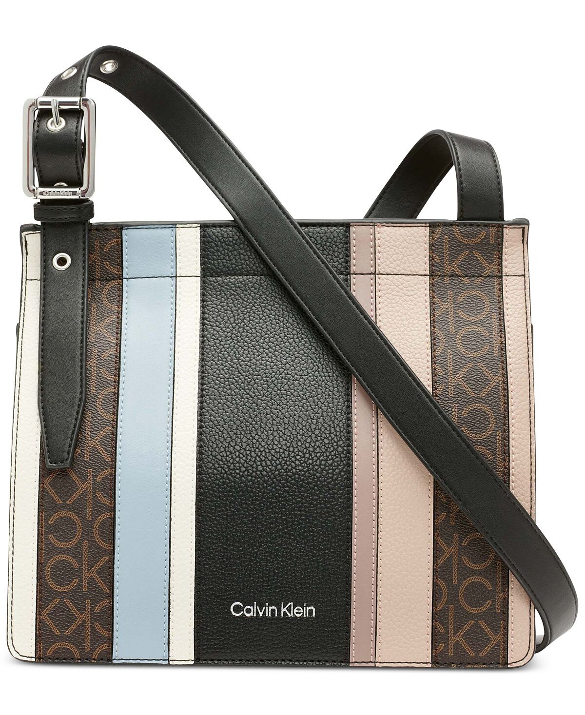 

Ремешок через плечо с регулируемым ремешком havana signature из смешанных материалов Calvin Klein, мульти