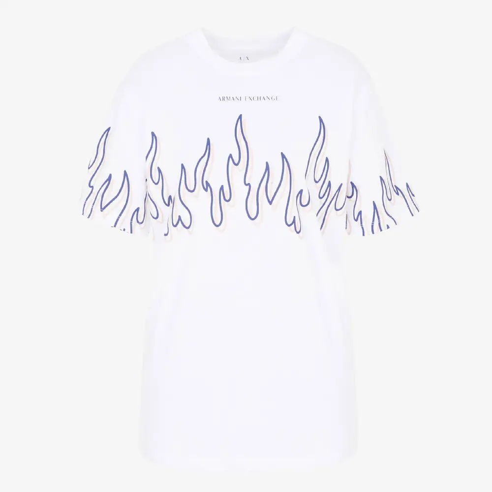 

Футболка Armani Exchange Relaxed Fit, белый