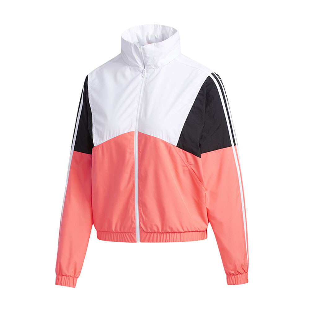 

Куртка Adidas Neo Windproof, розовый/белый