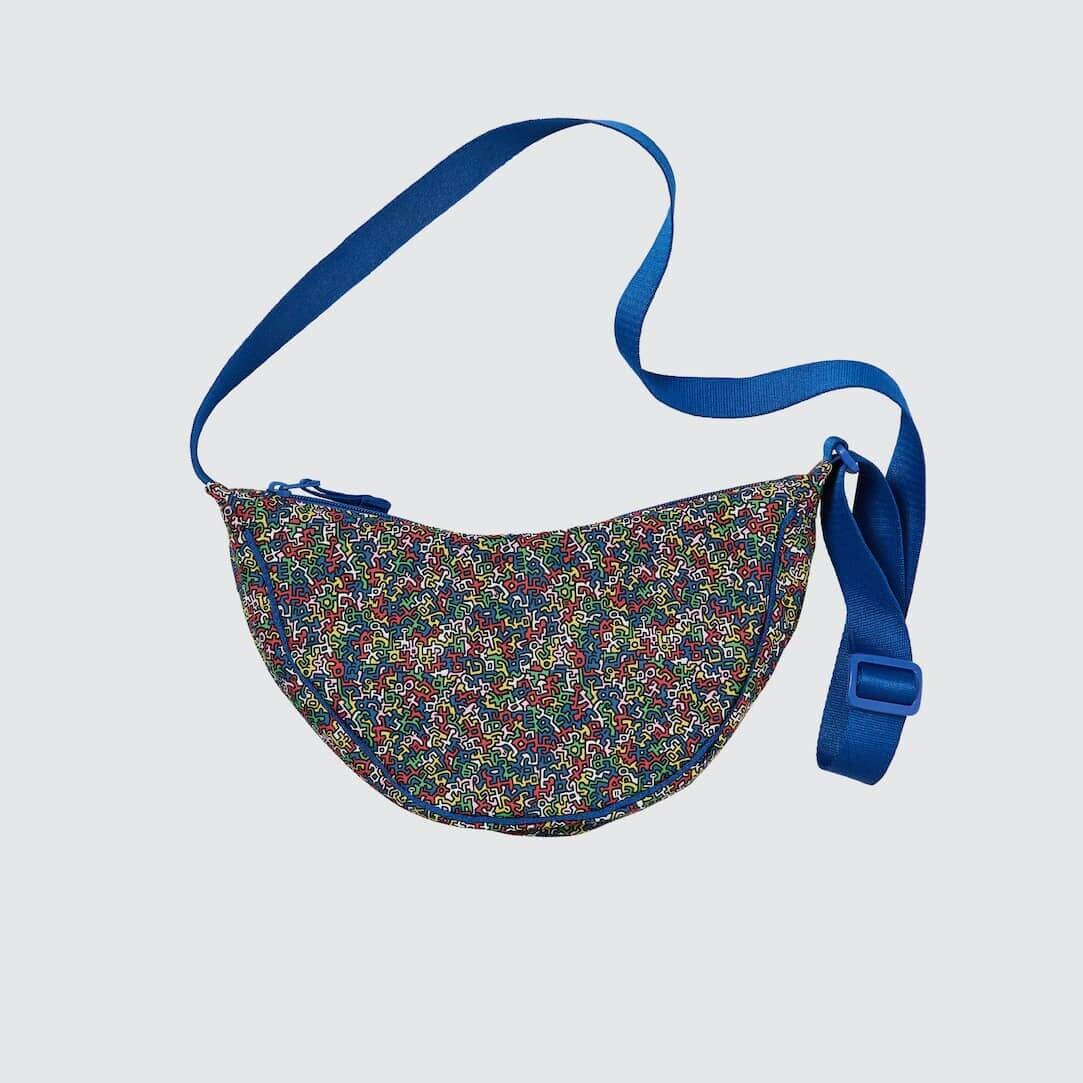

Сумка Uniqlo Keith Haring Ut Round Mini, синий