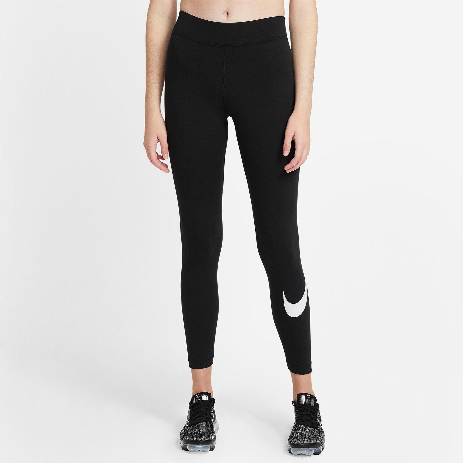 

Женские леггинсы Nike Sportswear Essential Swoosh, черный