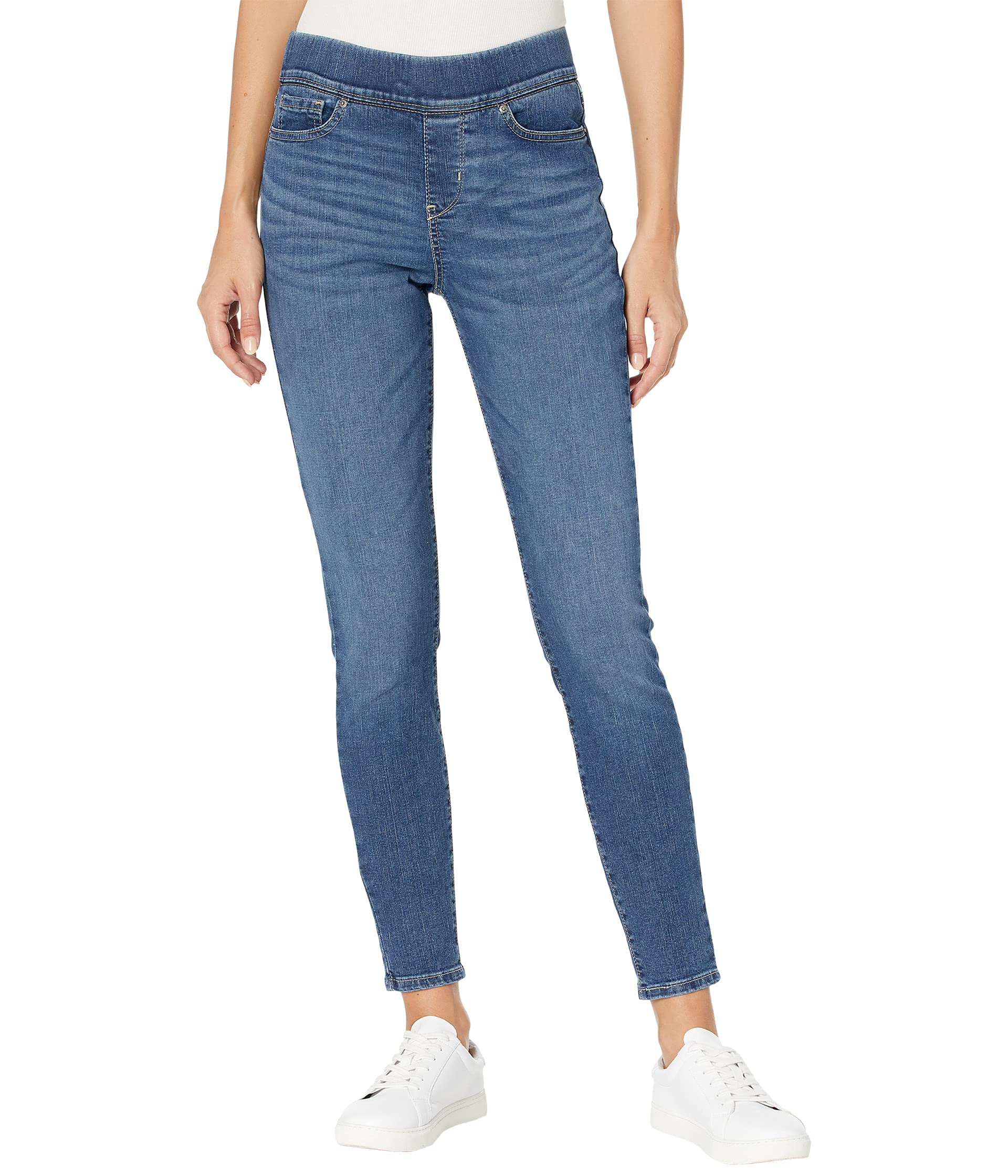 цена Джинсы Signature by Levi Strauss & Co. Gold Label, Totally Shaping Pull-On Skinny Jeans