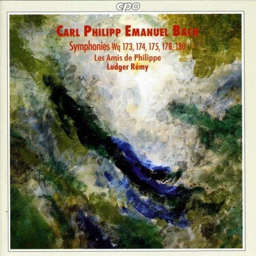 

CD диск Bach, C.P.E. / Remy, Ludger: Symphonies