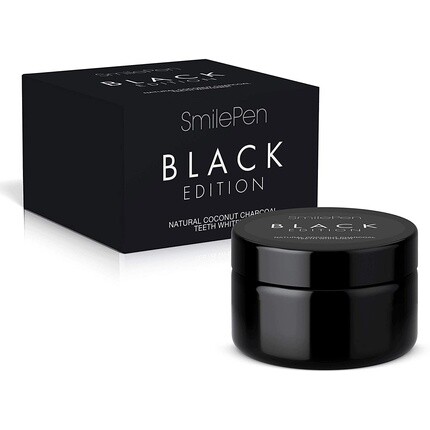 

Порошок Black Edition 20 г с гранулами активированного угля – быстрое решение для слегка обесцвеченных зубов, Smilepen