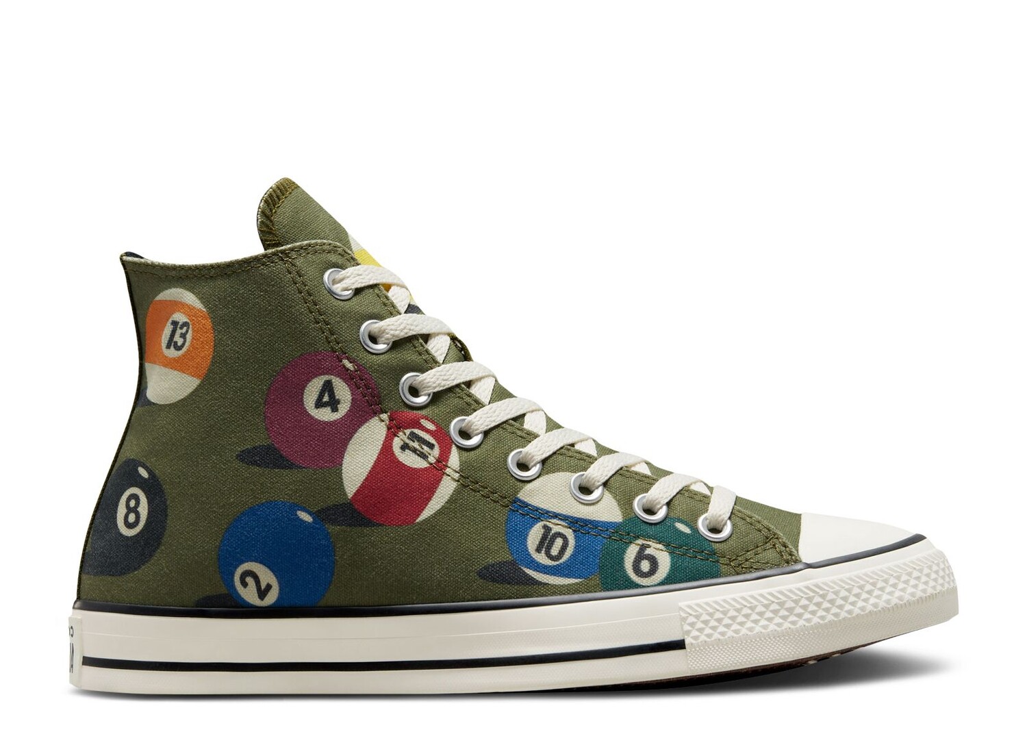 

Кроссовки Converse Chuck Taylor All Star High 'Billiards - Trolled Green', зеленый