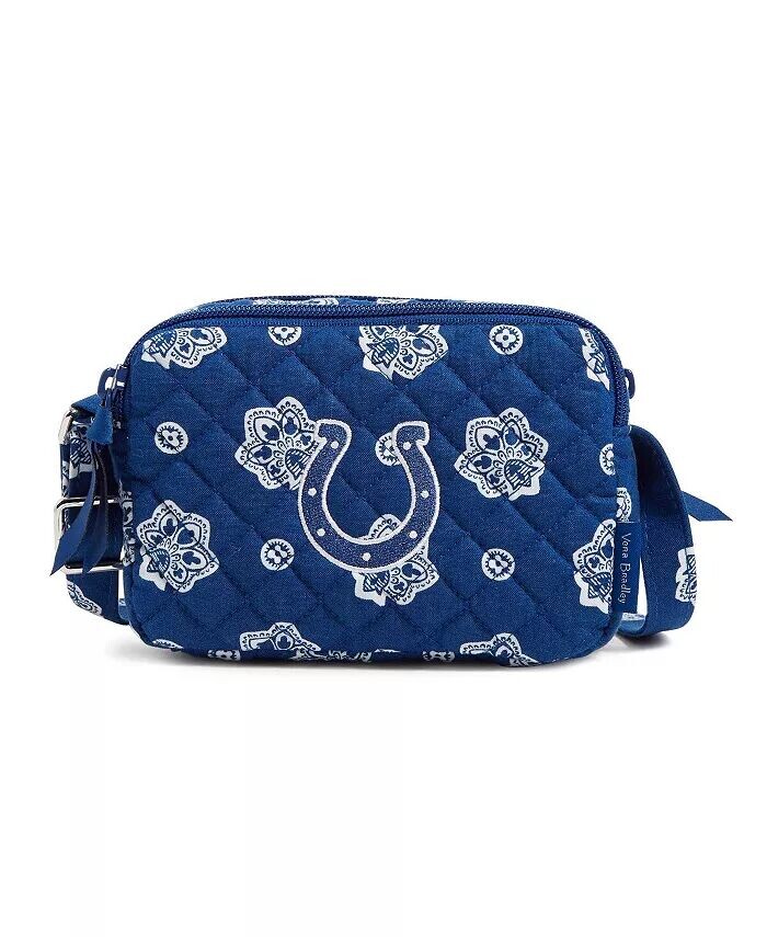 

Женская маленькая сумка через плечо Indianapolis Colts Stadium Vera Bradley, синий