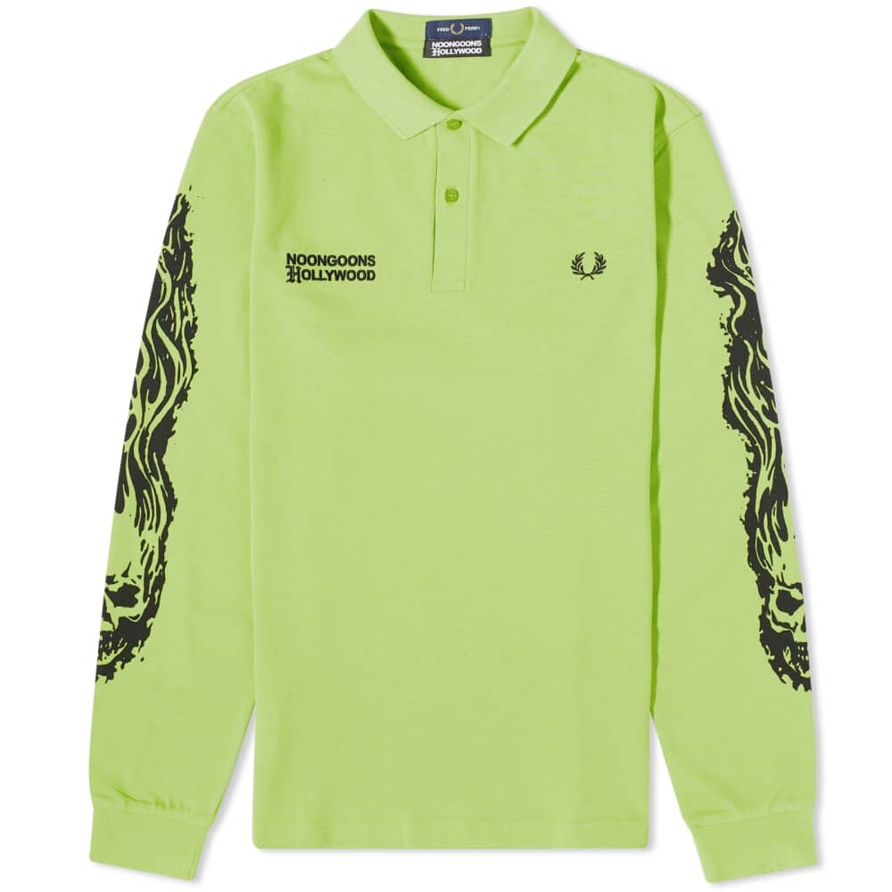 

Поло с длинными рукавами и принтом Fred Perry x Noon Goons