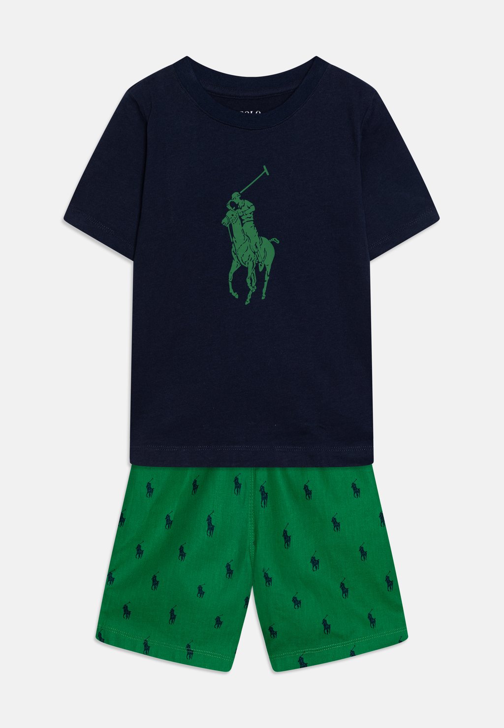 Комплект одежды для сна TEE & SHORT Polo Ralph Lauren, цвет kayak green
