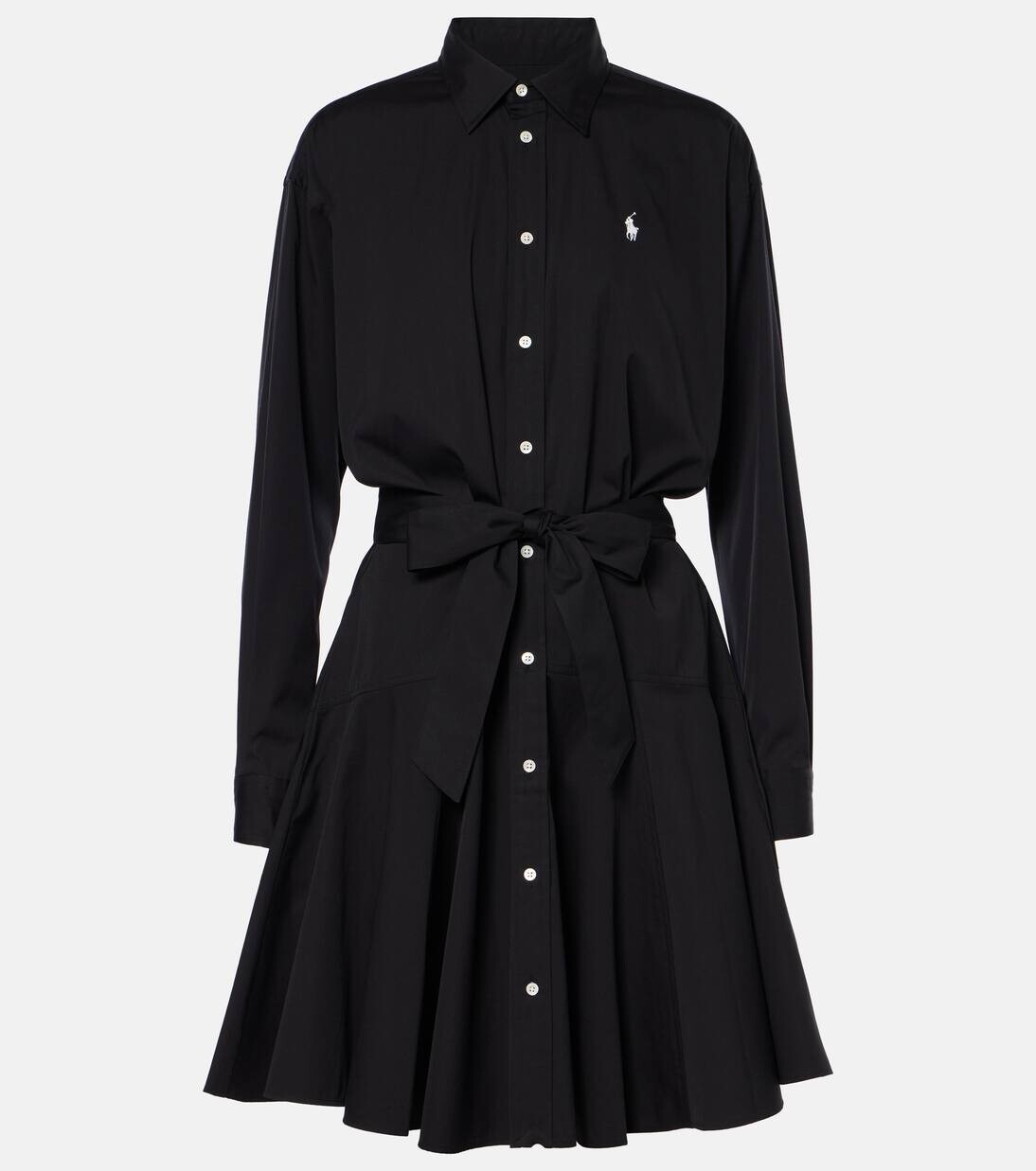 

Платье-рубашка из хлопкового поплина Polo Ralph Lauren, цвет polo black
