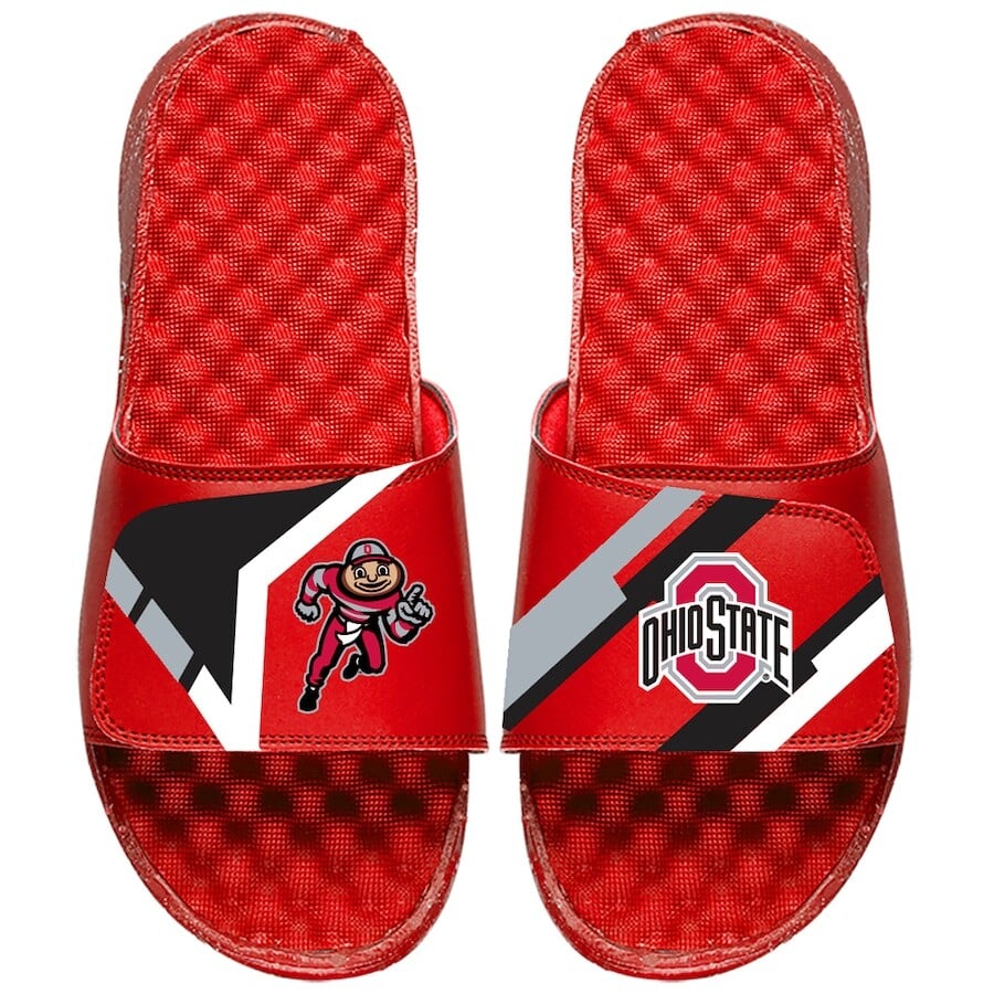 

Шлепанцы ISlide Ohio State Buckeyes, красный