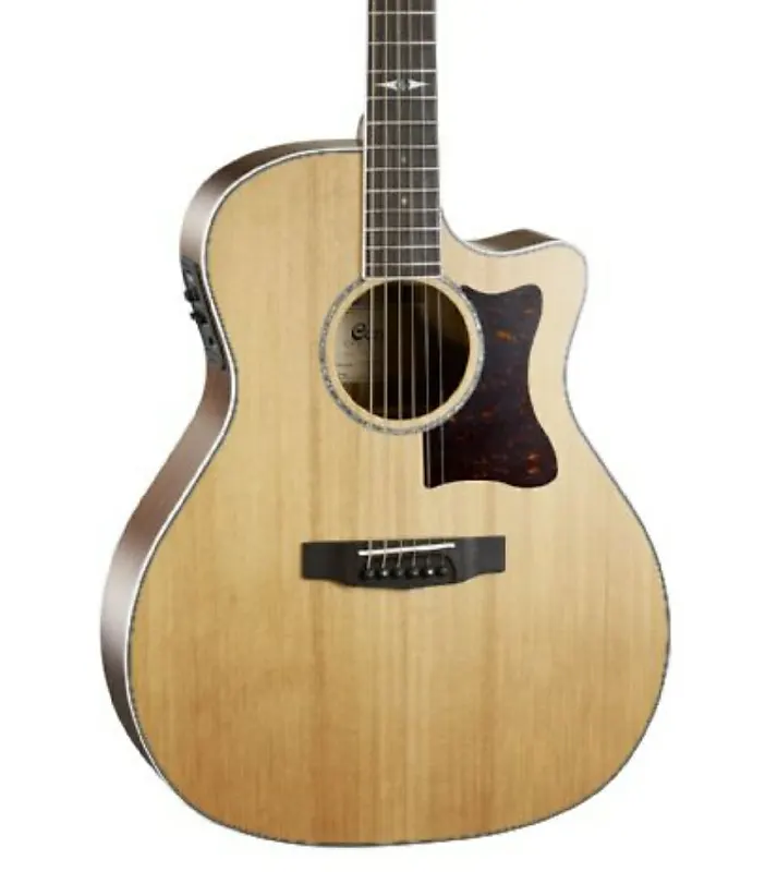 Акустическая гитара Cort GA5FBWNS Grand Regal Acoustic Electric Cutaway Guitar. Natural Satin