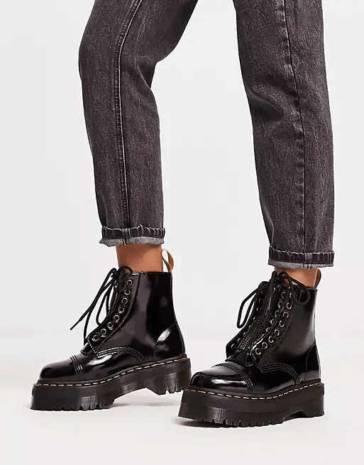 

Ботинки Dr Martens Vegan Sinclair, черный