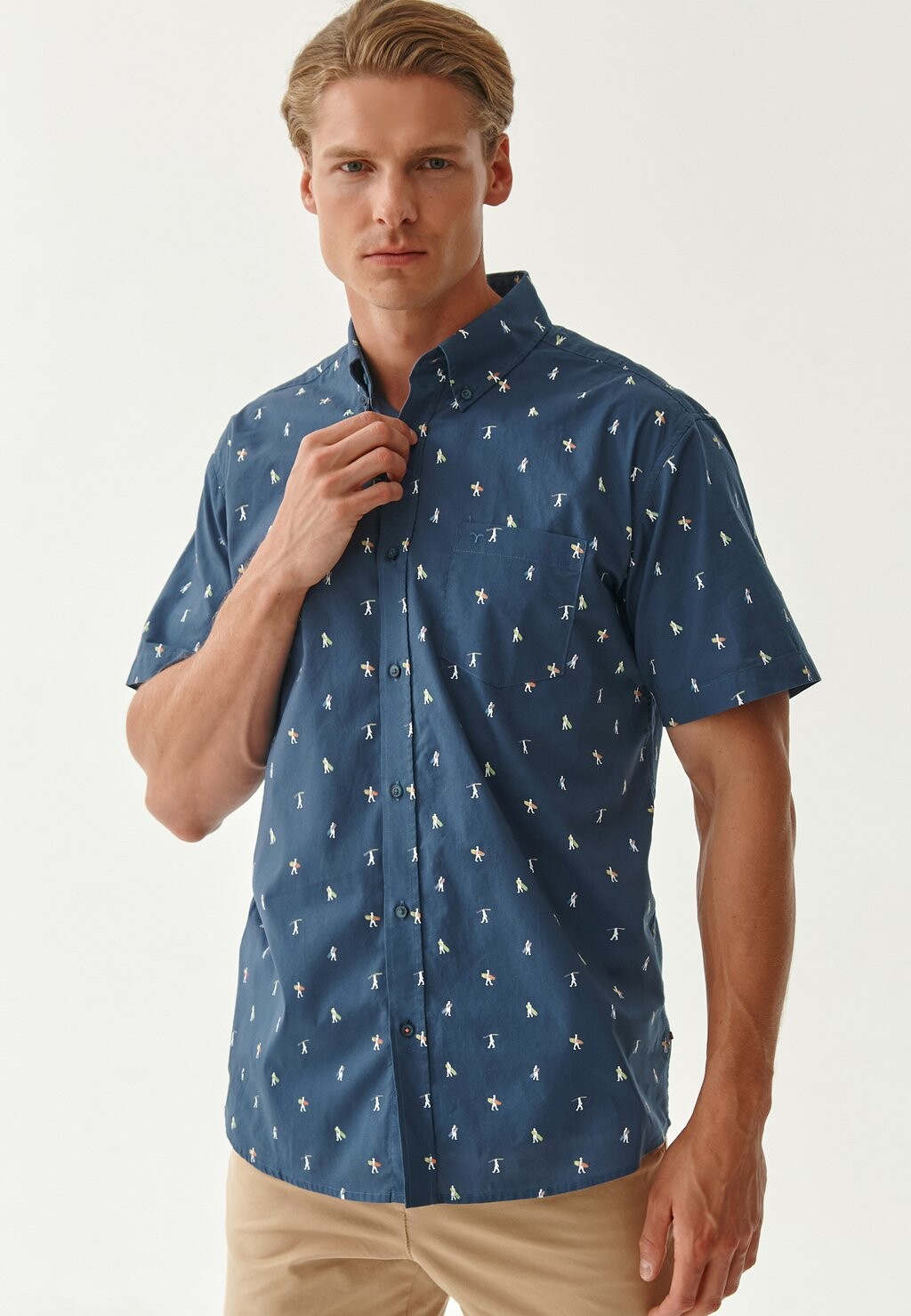 

Рубашка DORT 4 CLASSIC TATUUM, цвет navy