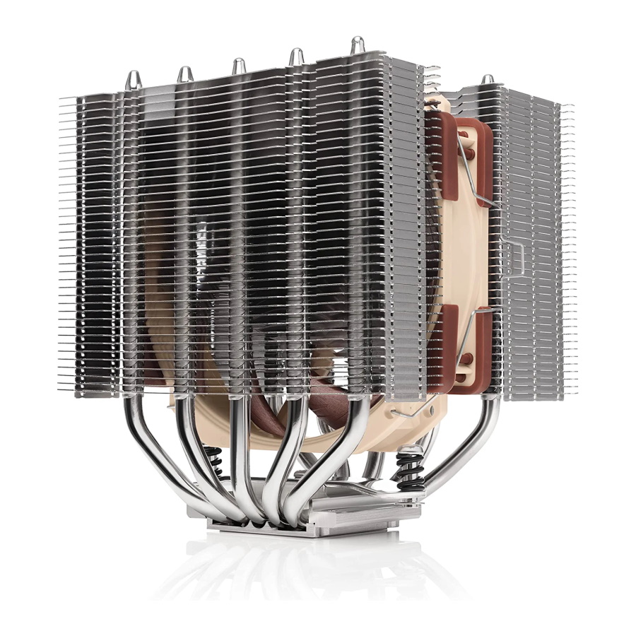 Кулер для процессора Noctua NH-D12L, коричневый rog ryujin ii 240 aio cooler sigrid noctua aura 90rc00a0 m0uay0 aio cooler sigrid noctua aura 90rc00a0 m0uay0