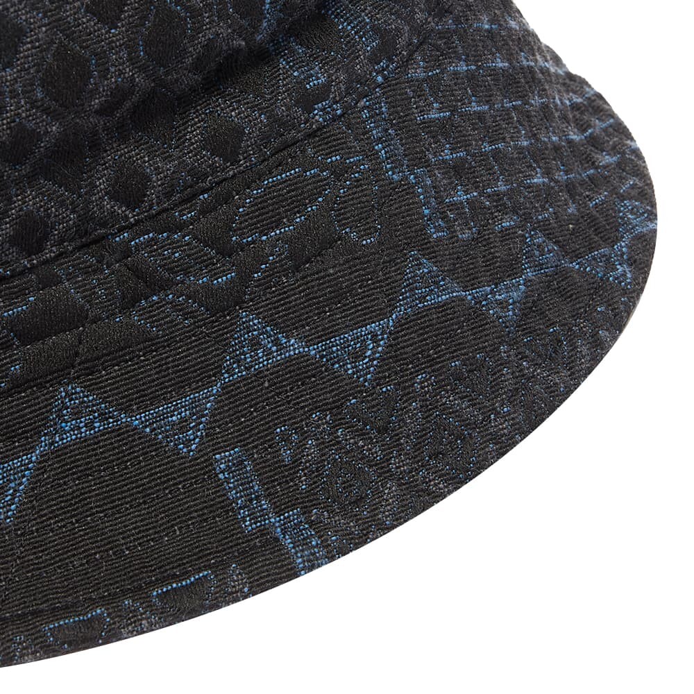 

Жаккардовая шляпа-ведро с геометрическим рисунком Engineered Garments
