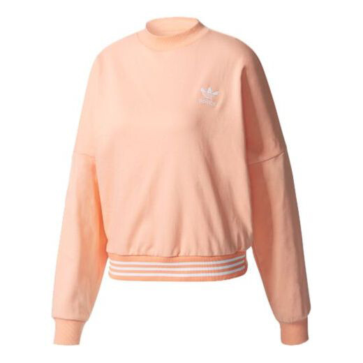 

Толстовка Adidas originals Sweater Graphic Casual Sports Round Neck Pullover Orange, Оранжевый