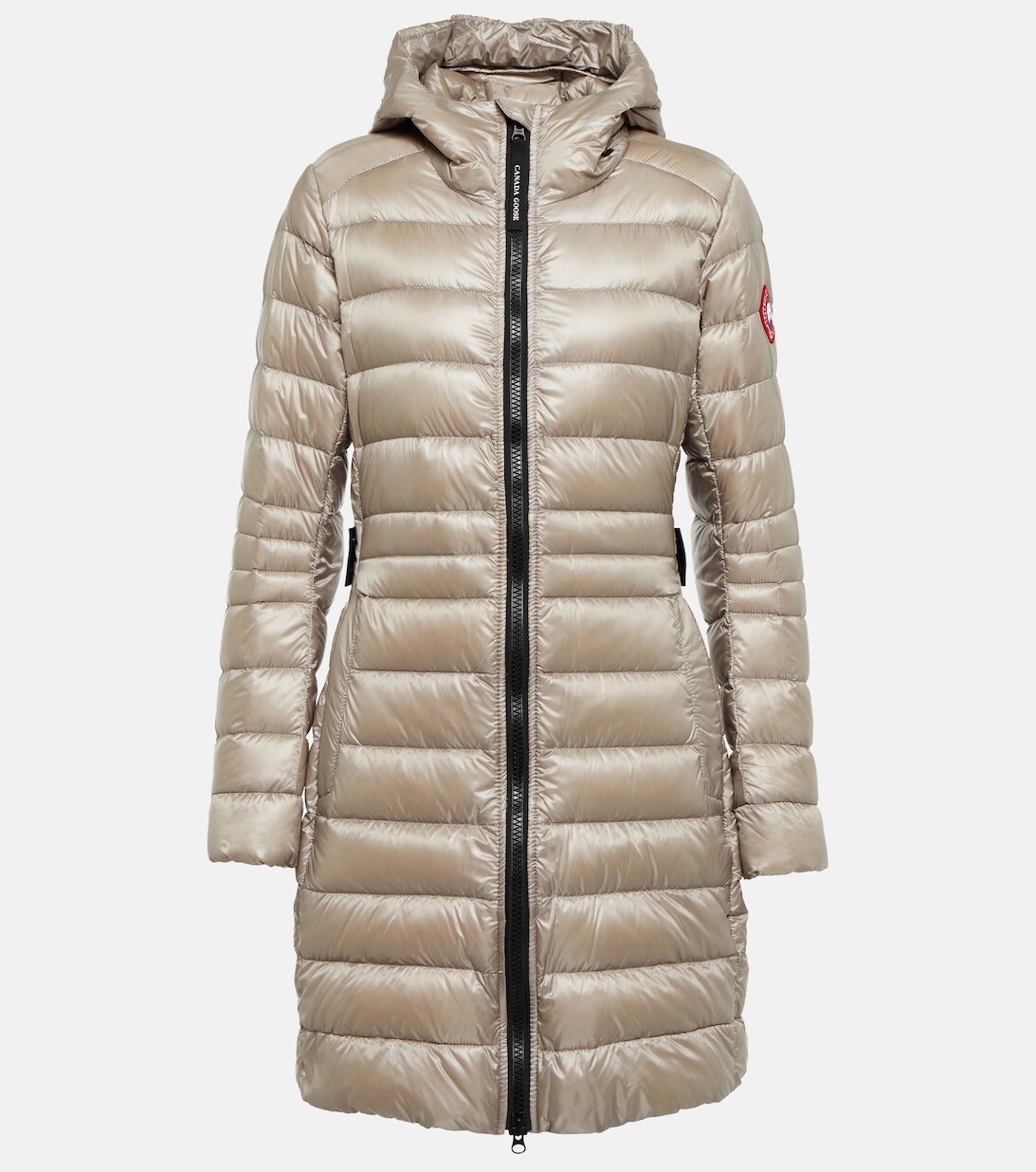 Кипарисовый пуховик CANADA GOOSE, бежевый