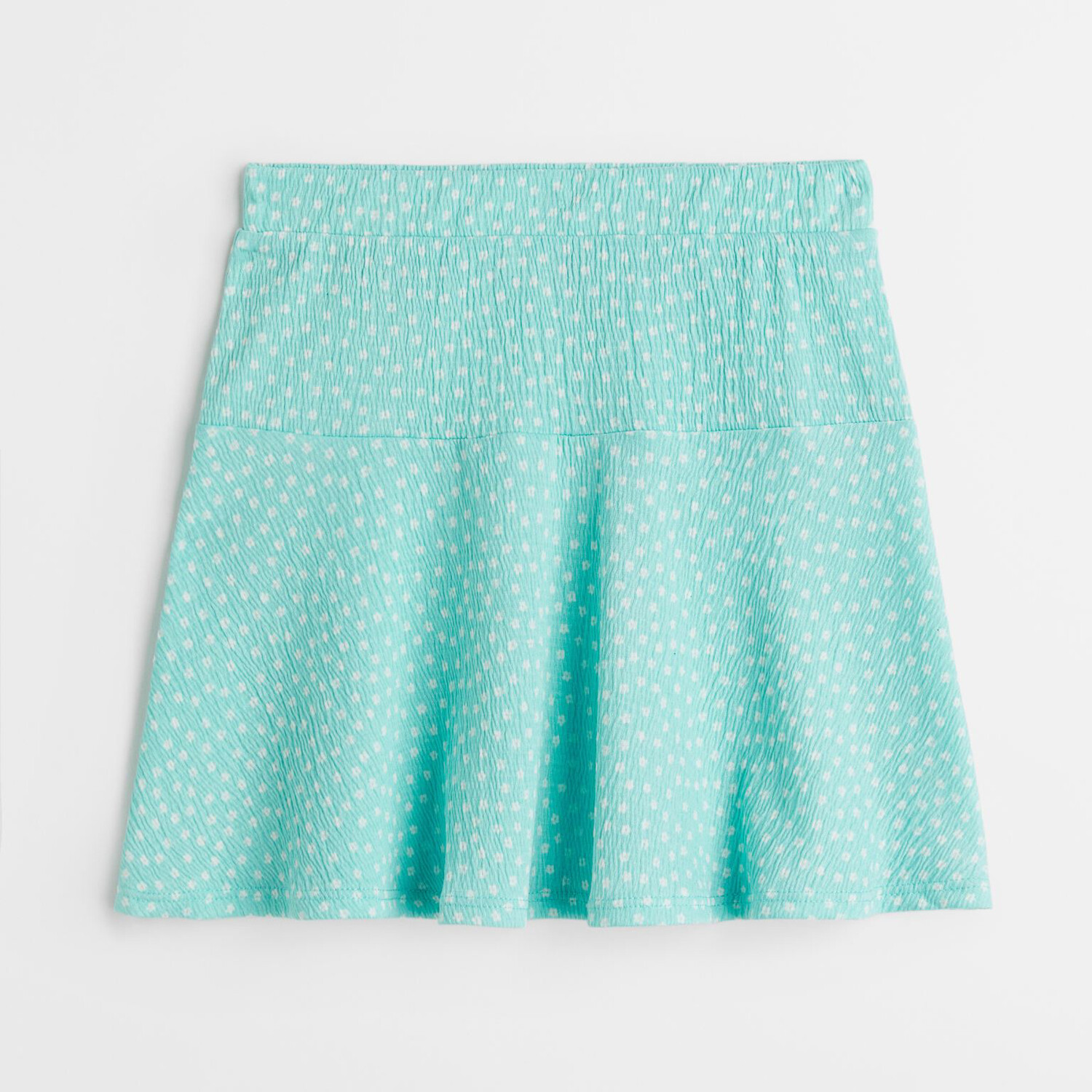 

Юбка из джерси H&M Floral, бирюзовый/белый