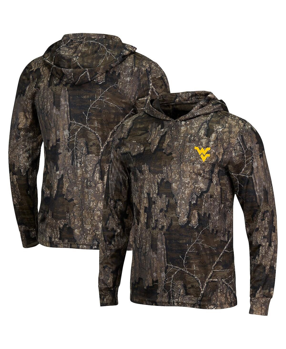 

Мужская футболка с капюшоном realtree camo west virginia mountaineers с длинным рукавом Colosseum, мульти