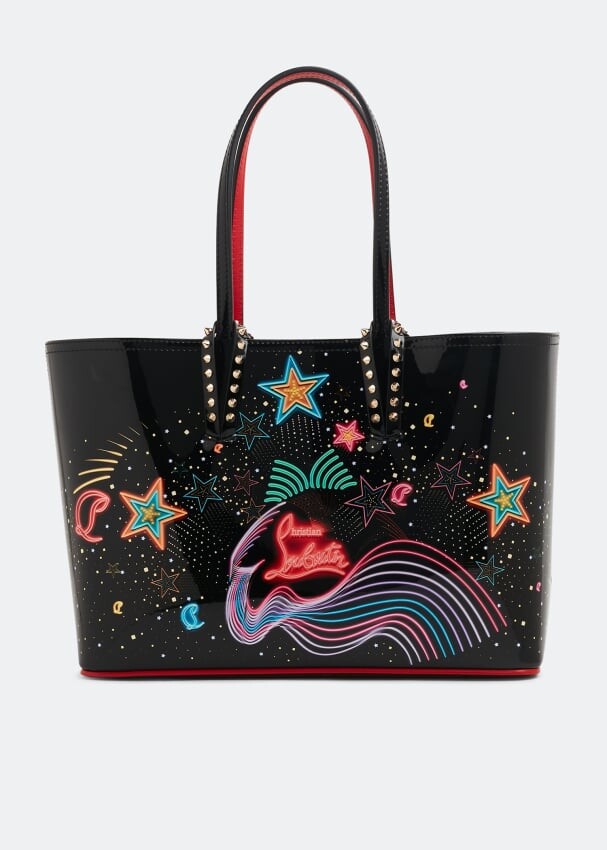 

Сумка-тоут CHRISTIAN LOUBOUTIN Cabata small tote bag, черный