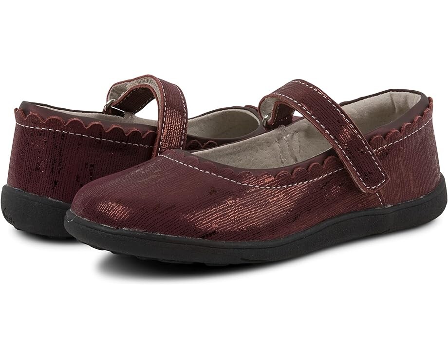 Балетки See Kai Run Jane II, цвет Burgundy Metallic