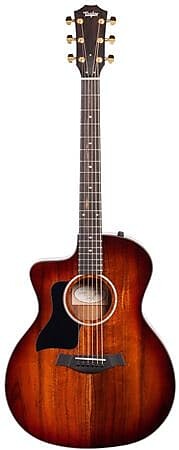 

Taylor 224ce Koa Deluxe GA Left Hand Shaded Edge Burst с футляром 224CEKDLH SEB