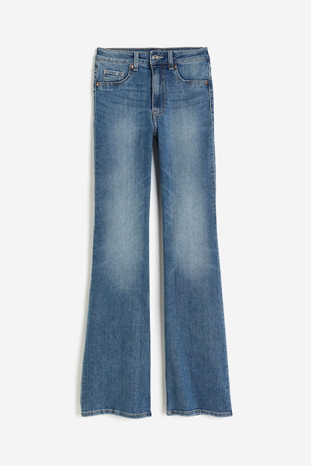 

Джинсы H&M Flared High, синий