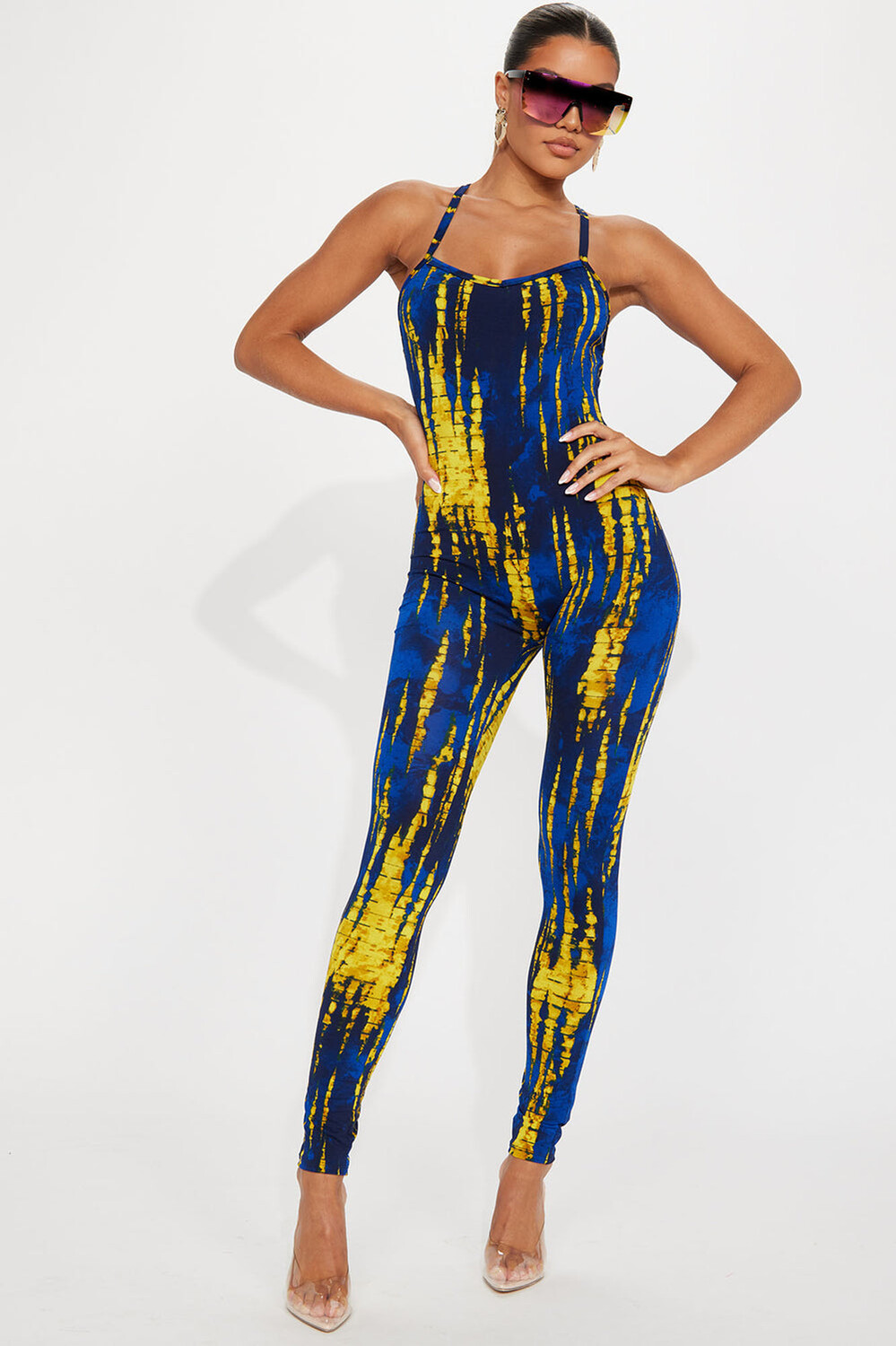 

Комбинезон Fashion Nova P8271, синий