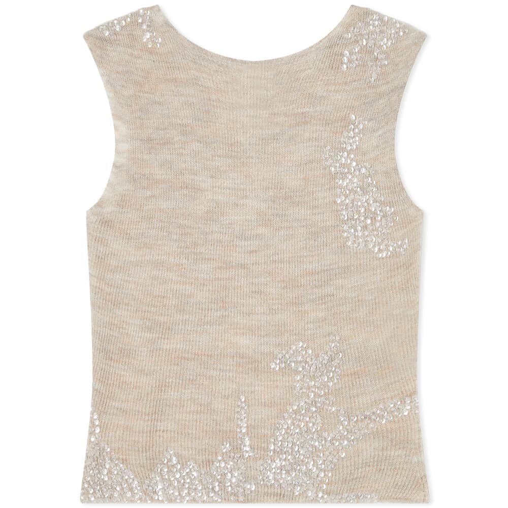

Футболка 16Arlington Tania Sleeveless Knitted Top With Sequins, Серый