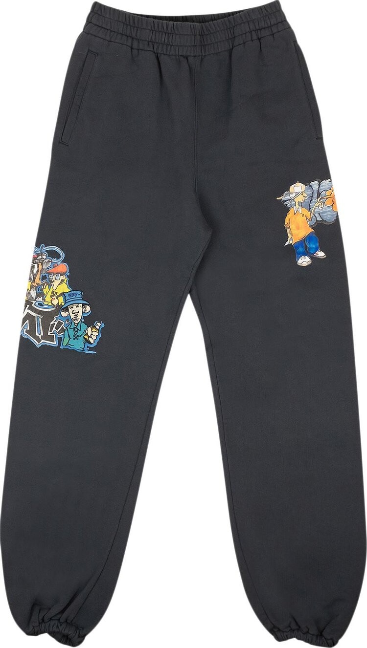 

Спортивные брюки Off-White Graff Pupp Slim Sweatpants 'Outer Space', синий