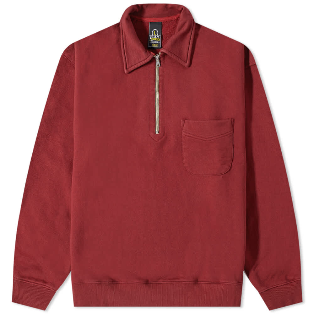 

Толстовка FrizmWORKS Collar Half Zip Sweat 002