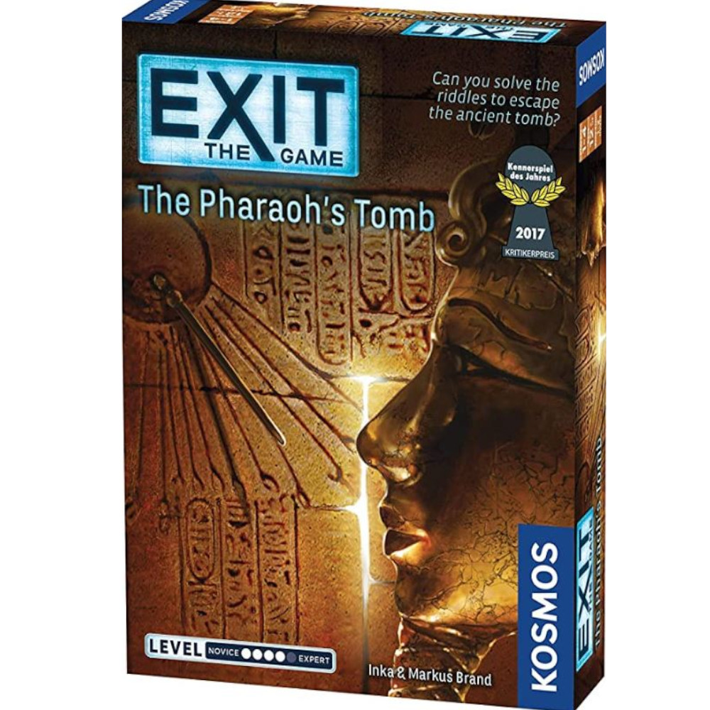 настольная игра звезда exit гробница фараона Настольная игра Выход: Гробница фараона Thames & Kosmos Exit: The Pharaoh's Tomb
