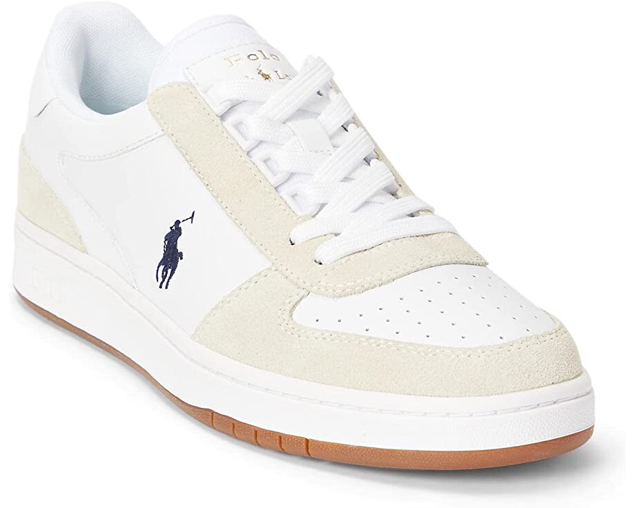 

Кроссовки Court Low-Top Sneaker Polo Ralph Lauren, белый