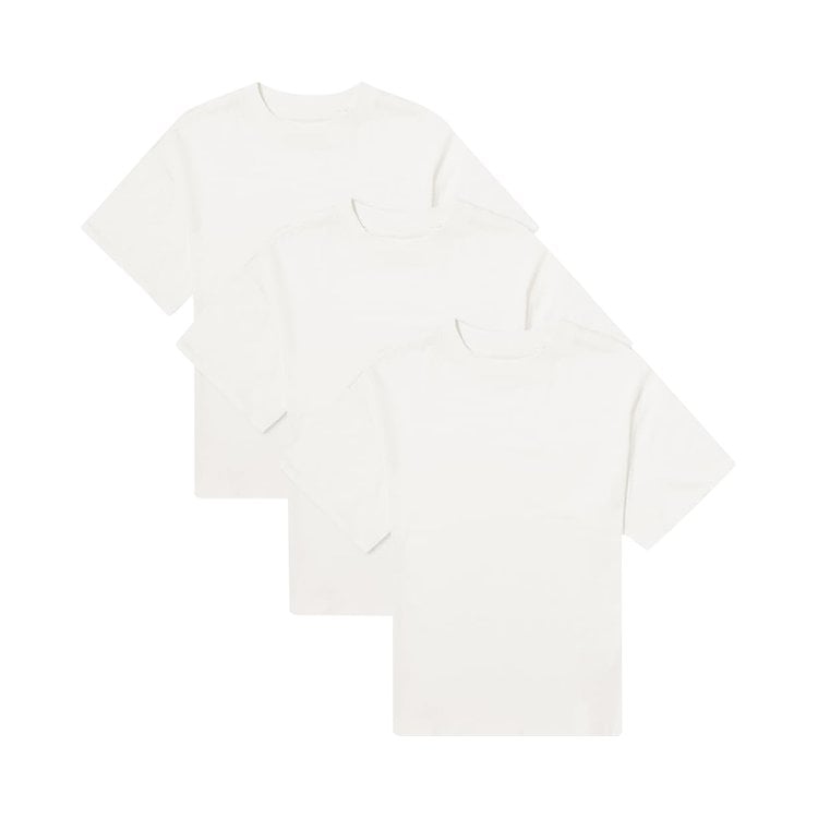 Футболка Fear of God Essentials 3 Pack Short-Sleeve Tees 'White', белый - фото