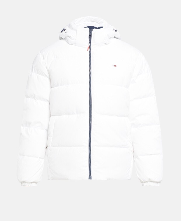 

Пуховик Tommy Jeans, белый