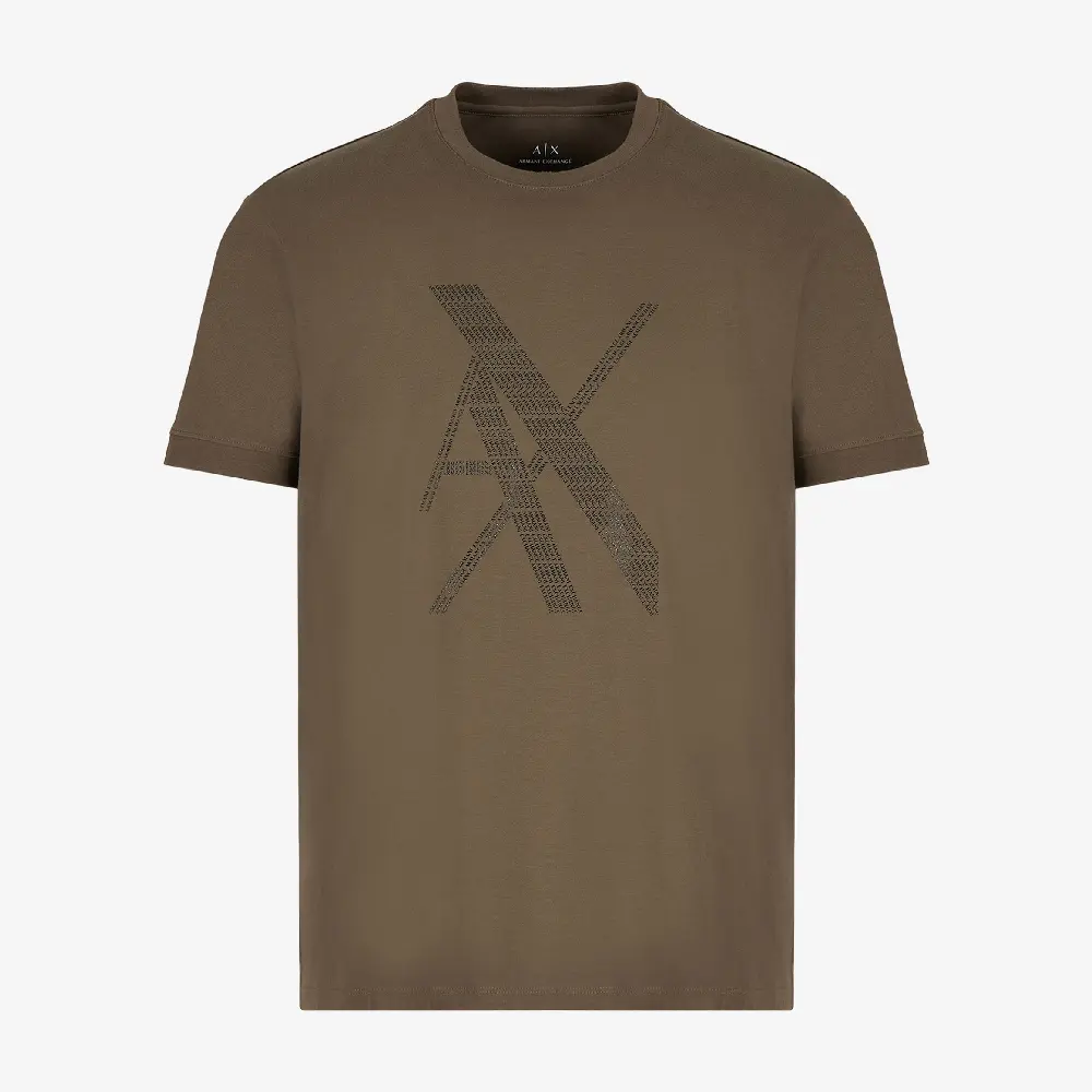 

Футболка Armani Exchange, коричневый